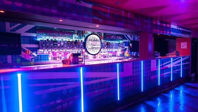 Club Tropicana light tunnel